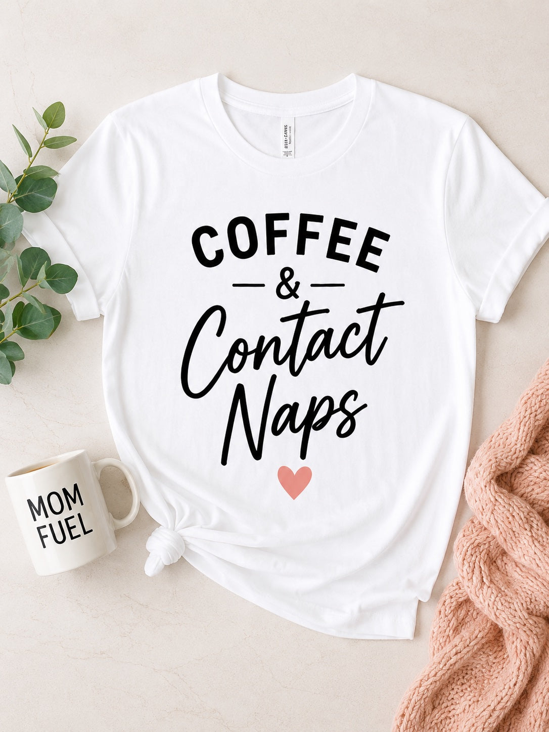 Coffee & Contact Naps Tee