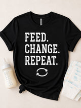 Feed Change Repeat Tee
