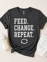 Feed Change Repeat Tee