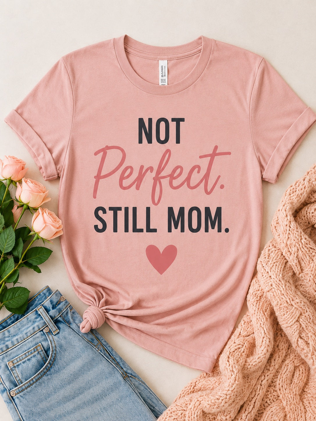 Not Perfect Still Mom Tee