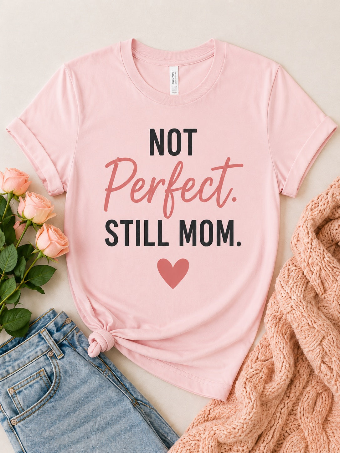 Not Perfect Still Mom Tee